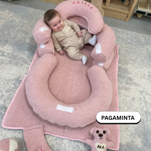 Sėdinukas Transformeris | Teddy rožinė meškutė