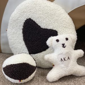 Rankų darbo rinkinys kūdikiui I Teddy šokoladinis