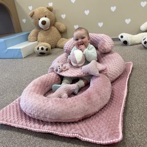 Sėdinukas Komfortas | Minky rožinis