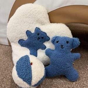 Rankų darbo rinkinys kūdikiui I Teddy mėlynas